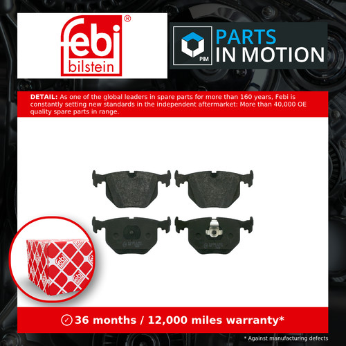 Brake pads set fits bmw - bmw, 330
