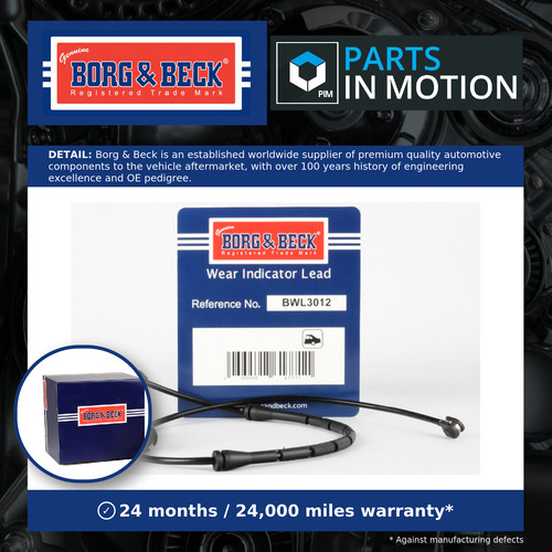 Brake pad wear indicator - brake,