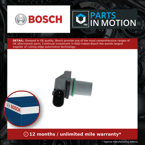 Camshaft position sensor - position, fits