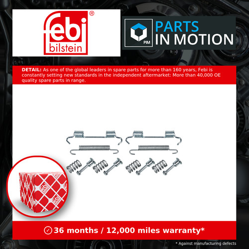 Brake shoe fitting kit - shoe,