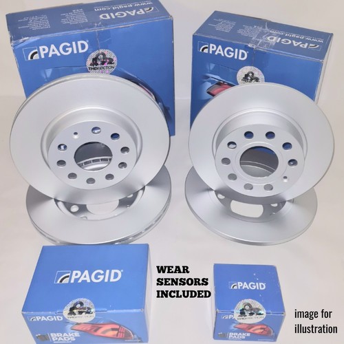 Pagid front rear - pagid, discs