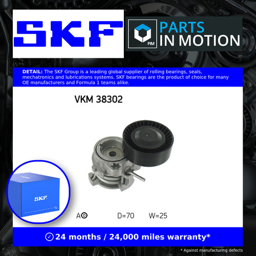 Aux belt tensioner fits bmw - belt,