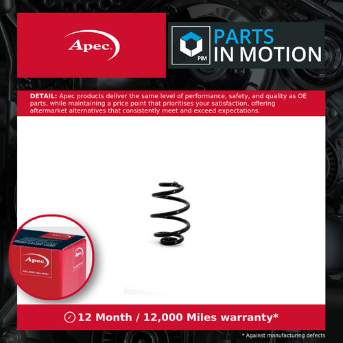 Coil springs - springs, (pair