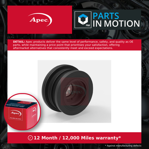 Crankshaft pulley fits - pulley, (tvd)