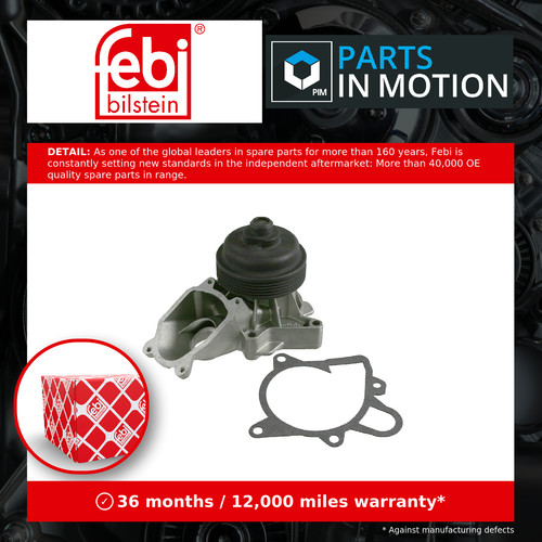 Water pump fits bmw 330 - water,