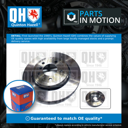 Brake discs pair - brake, vented