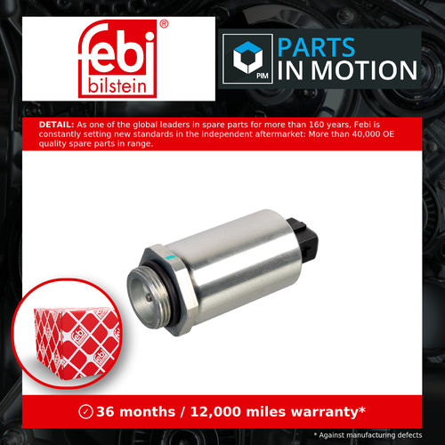 Camshaft adjuster valve - adjuster,