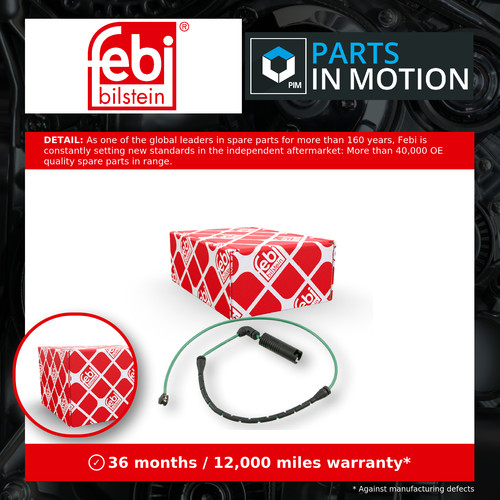 Brake pad wear indicator - brake,