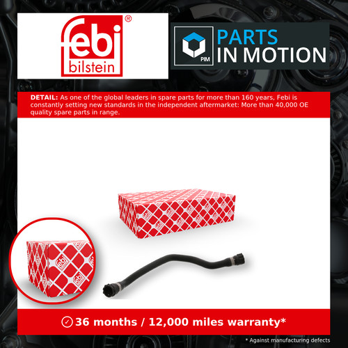 Radiator hose fits bmw 330 - radiator, e46