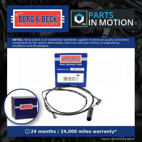 Brake pad wear indicator - brake,