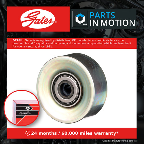 Aux belt idler pulley fits - aux, bmw