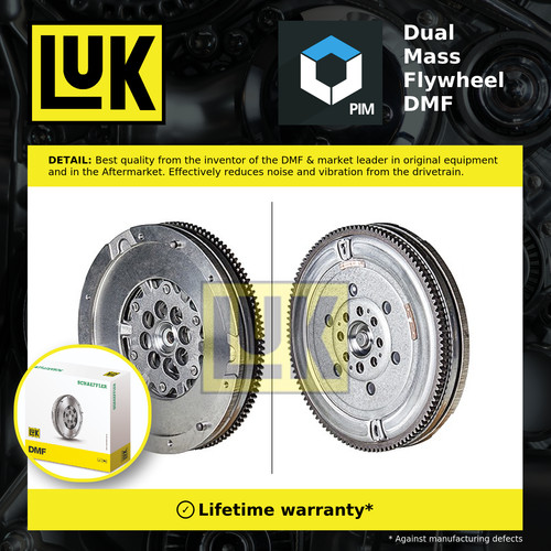 Dual mass flywheel - dual, dmf