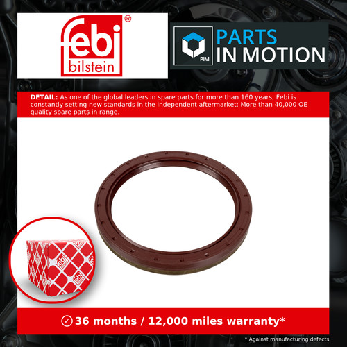 Crankshaft oil seal fits bmw - oil,