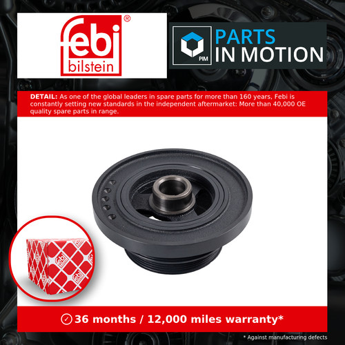 Crankshaft pulley fits - crankshaft,