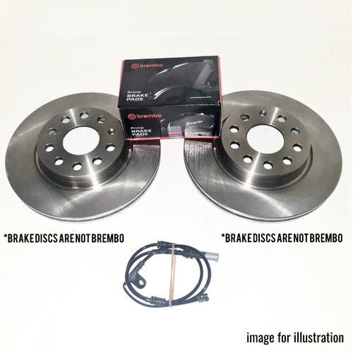 Rear brake discs 300mm brembo - brake,