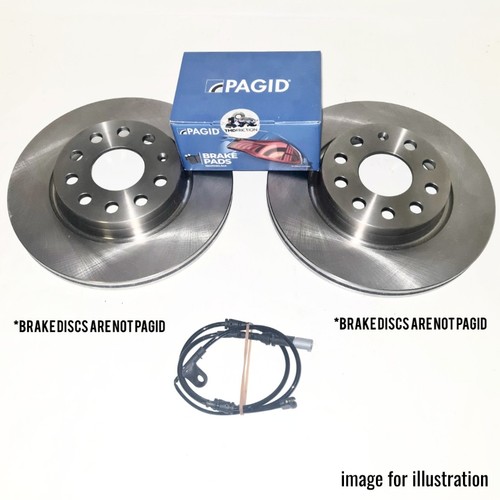 Rear brake discs - discs, pagid
