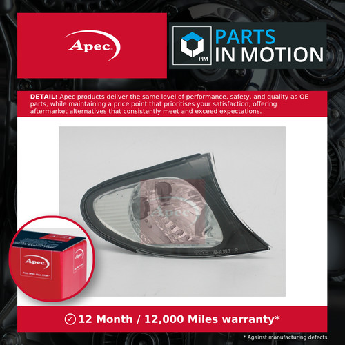 Indicator light fits bmw 330 - light,