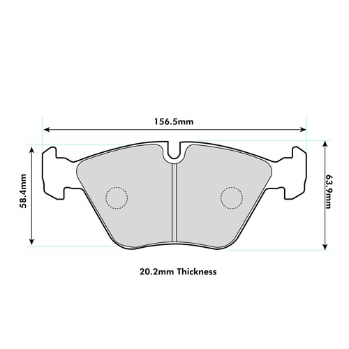 Pbs brakes prorace brake pads - pbs,