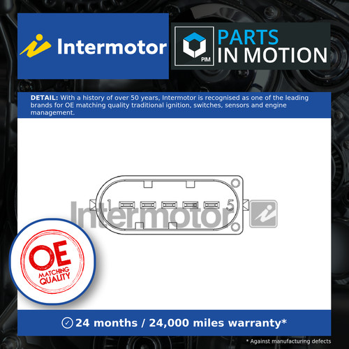 Air mass sensor fits bmw - sensor,