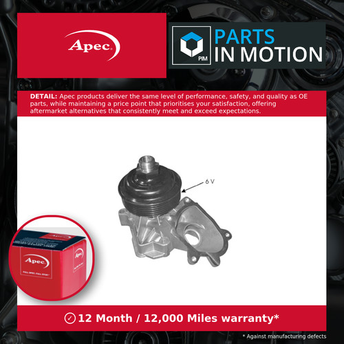Water pump fits bmw 330 - pump,