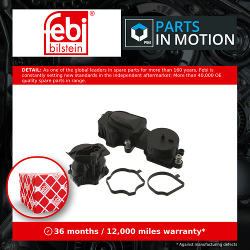 Crankcase vent valve kit - crankcase, fits