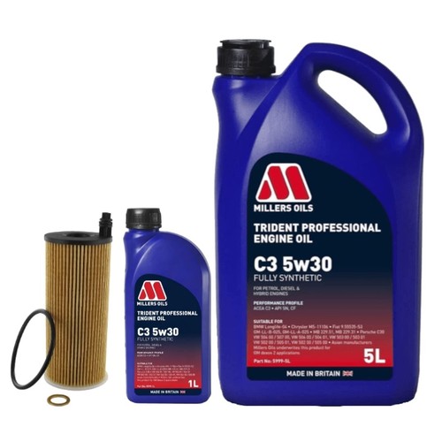 Oil change service kit - oil,