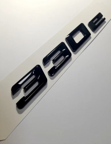 330e lettering rear boot - boot, lid