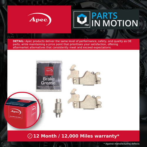 Brake fitting kit fits - kit, bmw