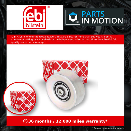 Aux belt idler - pulley, bmw