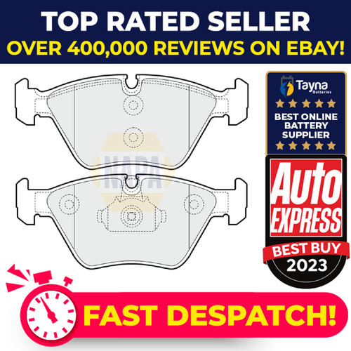 Brake pads set fits bmw - pads,