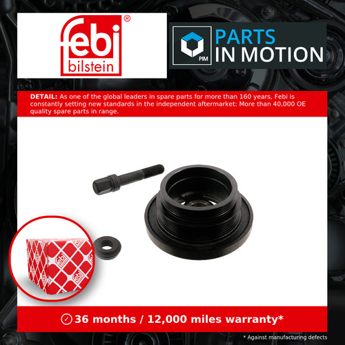 Crankshaft pulley fits bmw 330 - crankshaft,