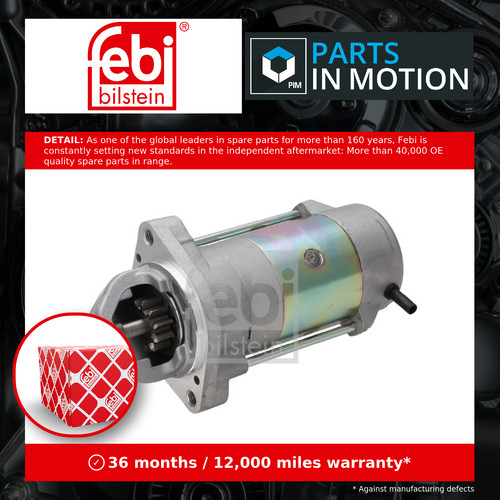 Starter motor fits bmw 330 - bmw, e46