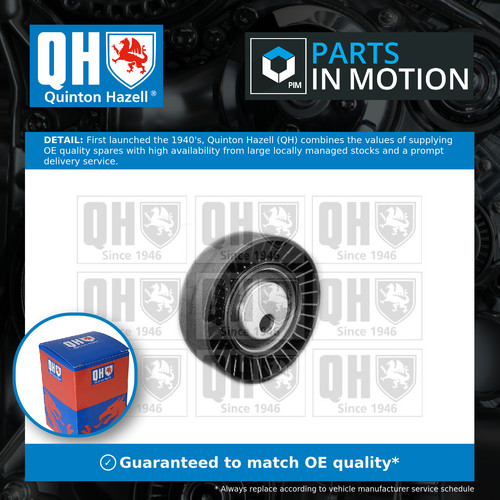 Aux belt idler pulley - idler, bmw