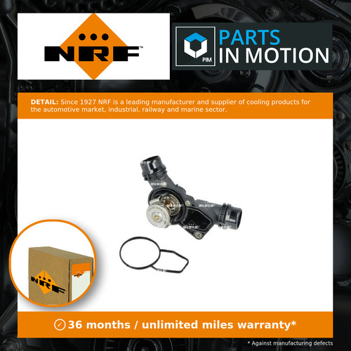 Coolant thermostat fits bmw - thermostat,