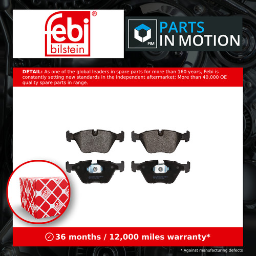 Brake pads set fits bmw - pads, 330