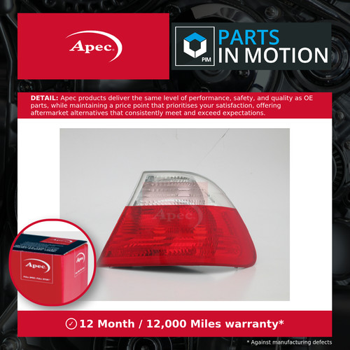 Rear light lamp fits - light, bmw